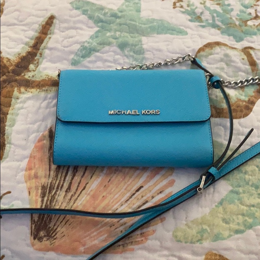 NEW! Michael Kors Leather Crossbody